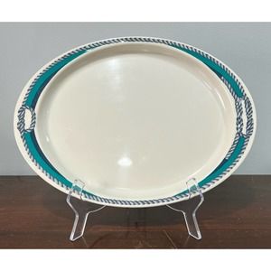 GET Enterprises Rare Vintage 12 x 9 Freeport Melamine Platter